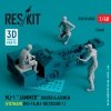 RESKIT RSF48-0032 MJ-1 Jammer Driver airmens (Vietnam) (MJ-1A,MJ-1B) (scene 1) (3 pcs) (3D Printed) 1/48